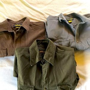 3 men’s work shirts - NWOT